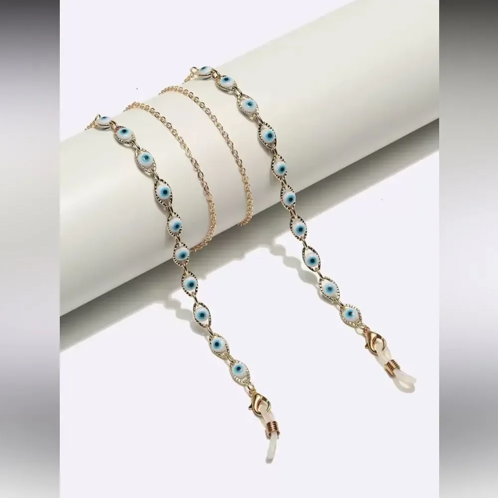 evil eye glasses Chain A1538